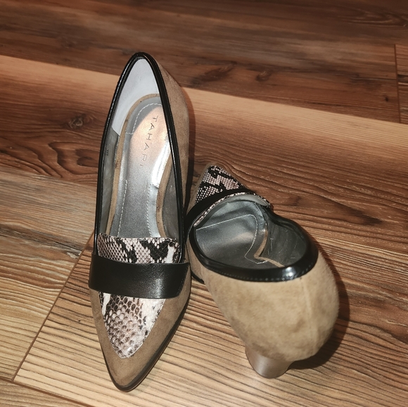 Tahari Aimee Heels Size 6 - Picture 2 of 6